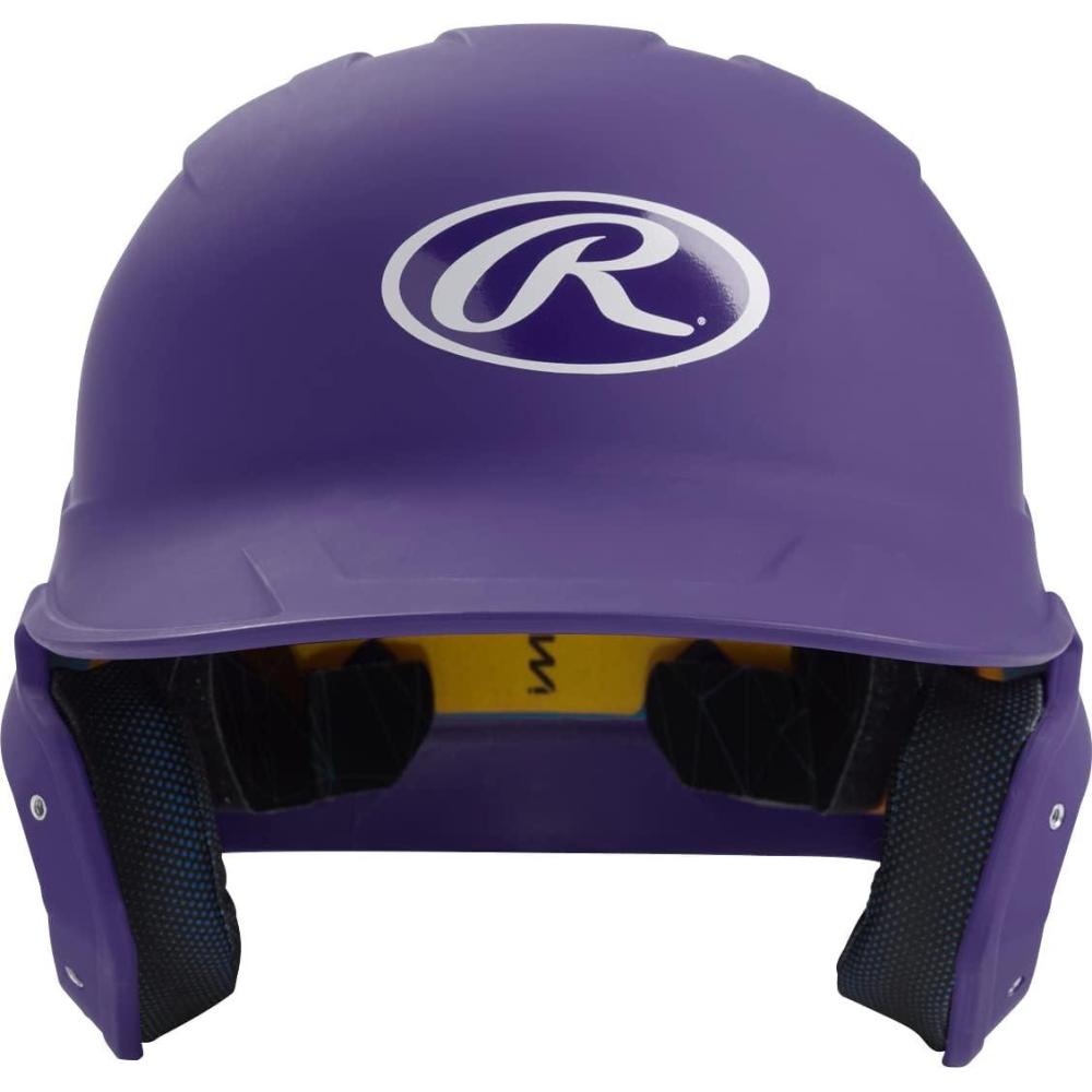 imageRawlings  MACH Baseball Batting Helmet  Matte  JR ampamp SR Sizes  Multiple ColorsMatte Purple