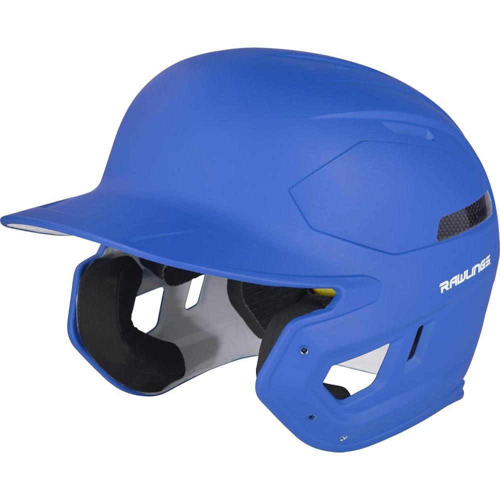 imageRawlings  MACH Carbon Baseball Batting Helmet  Matte  Multiple Sizes  Multiple ColorsMatte Royal