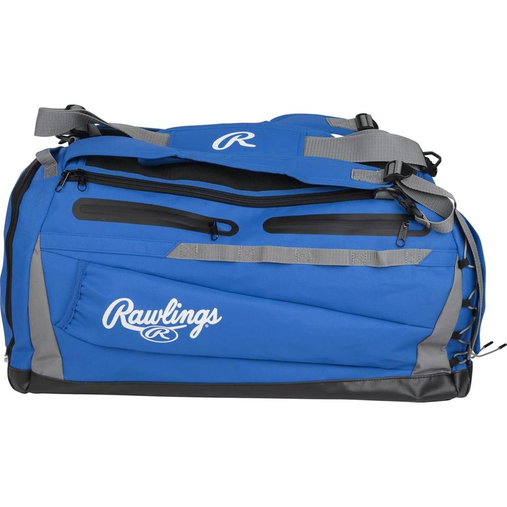 imageRawlings  MACH Hybrid BackpackDuffle Equipment Bag  Baseball ampamp Softball  Multiple ColorsRoyal