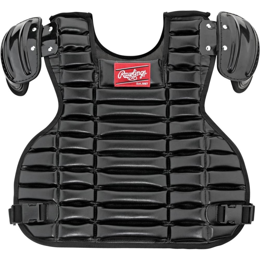 imageRawlings  PRO STYLE Umpire Chest Protector  BaseballSoftball  Adult  Black