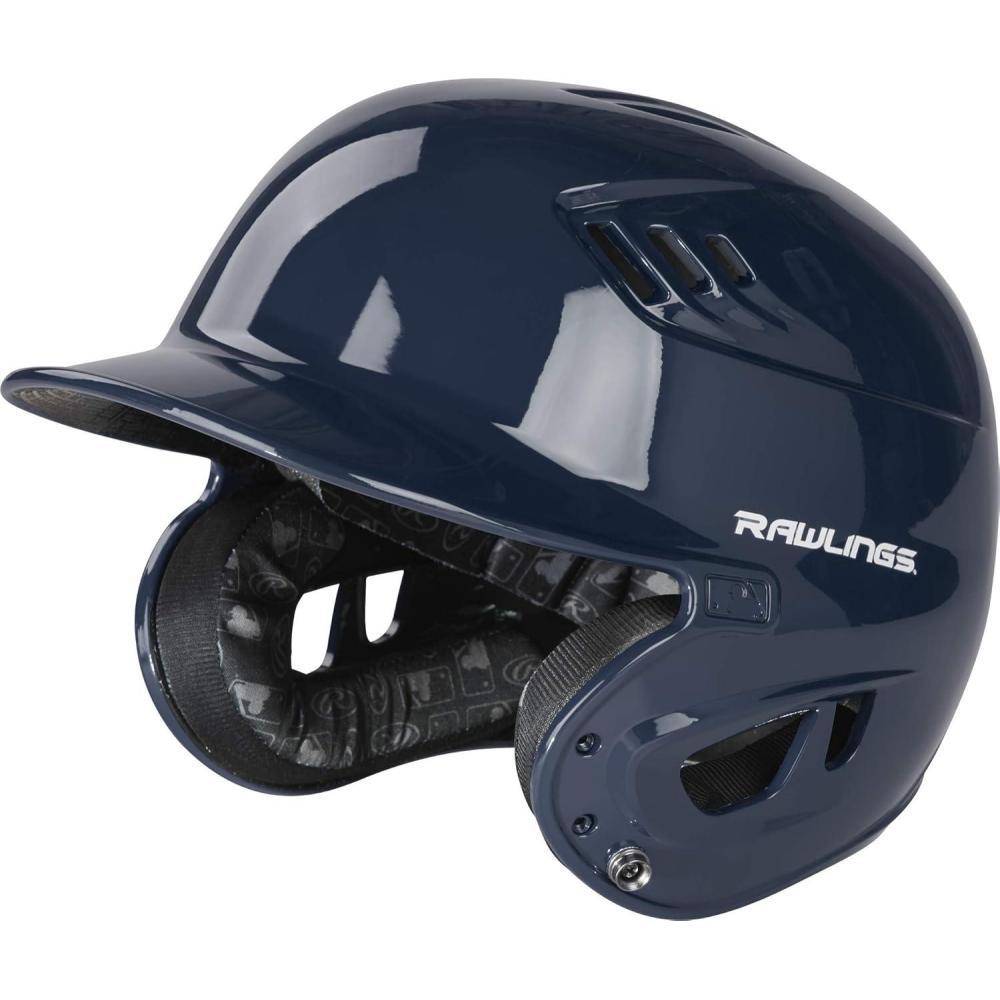 imageRawlings  R16 Velo Baseball Batting Helmet  Gloss  JR ampamp SR Sizes  Multiple ColorsGloss Navy