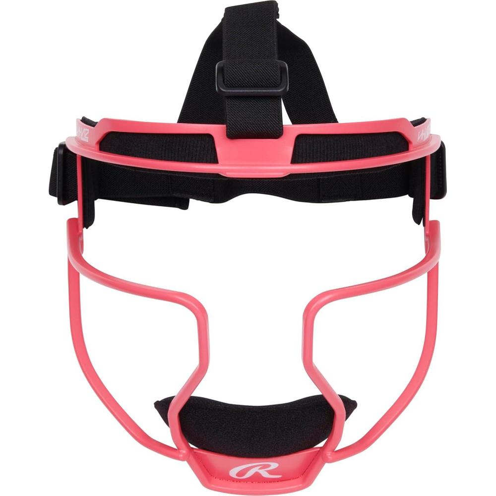 imageRawlings HIVIZ Fastpitch Softball Fielders Mask  Youth ampamp AdultPink