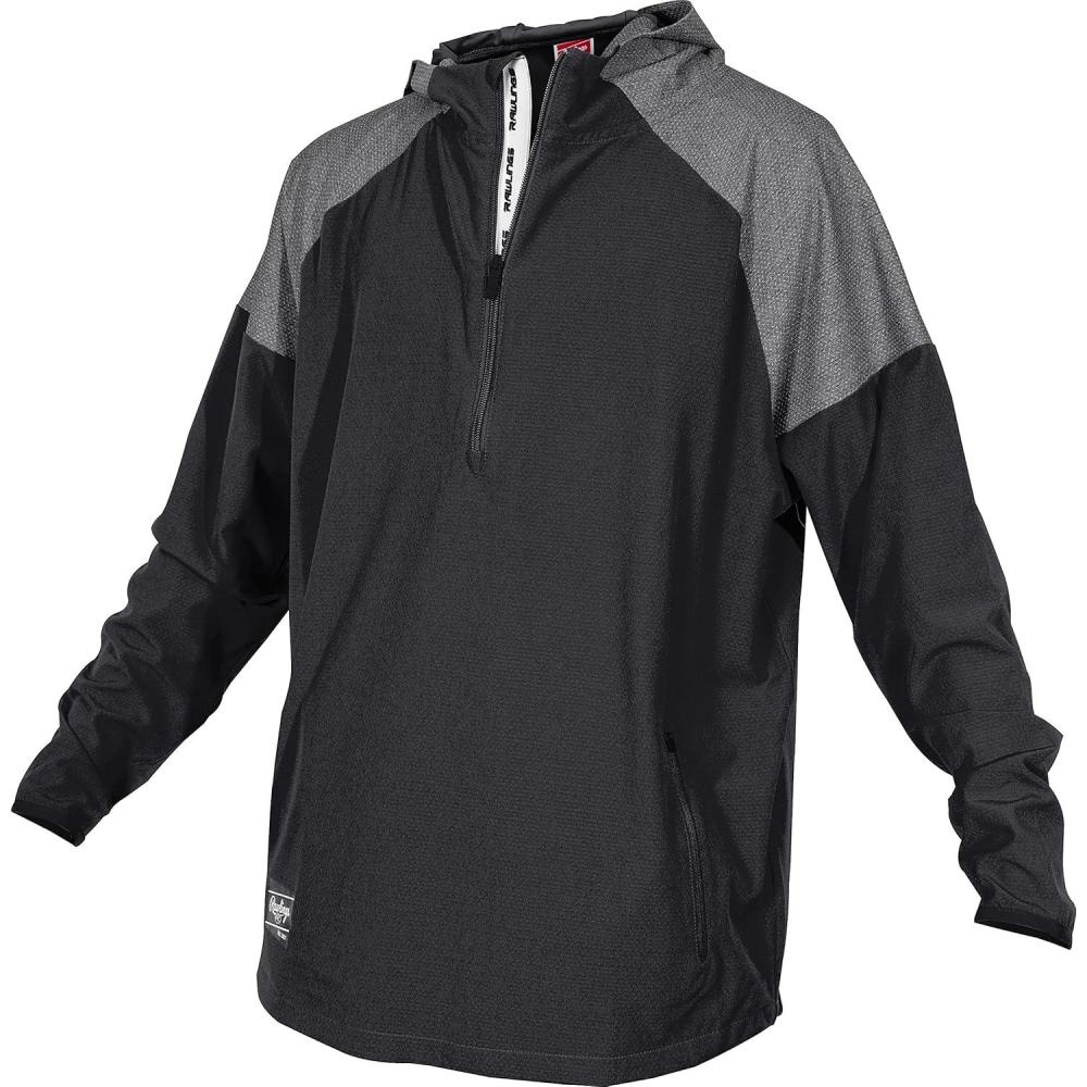 imageRawlings Mens Colorsync Long Sleeve Jacket  Adult Sizes  Multiple ColorsBlack