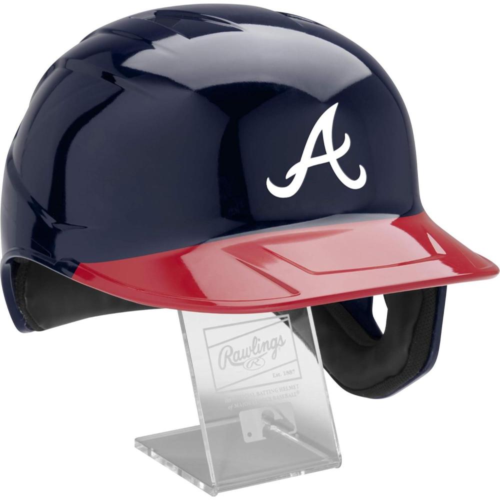 imageRawlings Official MLB Mach Pro Replica Baseball Batting Helmet SeriesAtlanta Braves