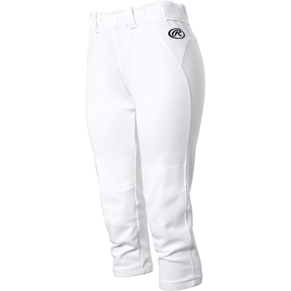 imageRawlings Premium Yoga Style GamePractice Fastpitch Softball Pant Adult Solid ColorWhite