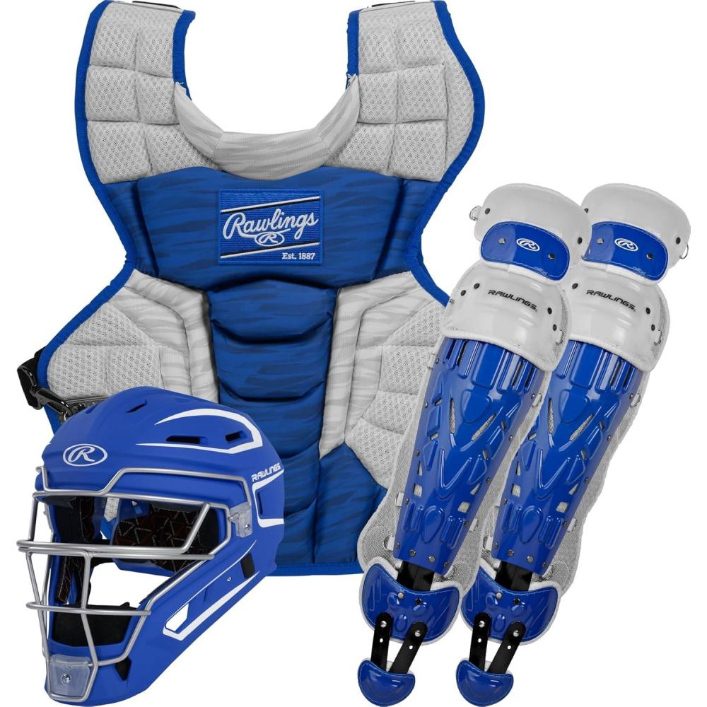 imageRawlings Rawlings  Velo 20 Catchers Set  Baseball  Multiple Sizes  Multiple ColorsRoyal  White