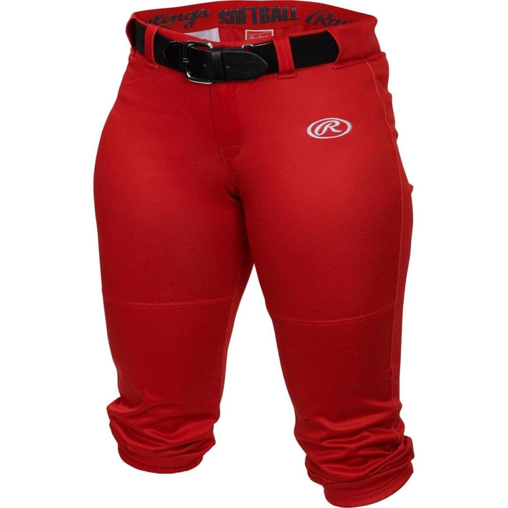 imageRawlings Womens Launch Series Fastpitch Softball Pants  Adult Sizes  Multiple ColorsRed