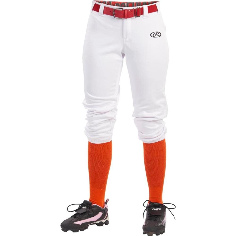 imageRawlings Womens Launch Series Fastpitch Softball Pants  Adult Sizes  Multiple ColorsWhite