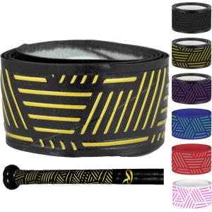 Rawlings | 1.00mm / 1.80mm / 2.75mm Bat Grip | Baseball / Softball | Multiple Colors(Gold & Black)