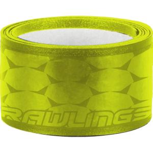 Rawlings | 1.00mm / 1.80mm / 2.75mm Bat Grip | Baseball / Softball | Multiple Colors(Neon Yellow)