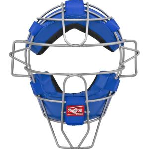 Rawlings | Catcher’s/Umpire Facemask Cage | Baseball/Softball | Traditional & Lightweight Options(Royal Blue)