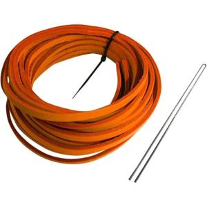 Rawlings | Glove RE-LACE Pack | Baseball/Softball | 4 pcs. Standard 3/16″ X 72″ Lace with Lacing Tool | Multiple Colors(Orange)