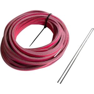 Rawlings | Glove RE-LACE Pack | Baseball/Softball | 4 pcs. Standard 3/16″ X 72″ Lace with Lacing Tool | Multiple Colors(Pink)