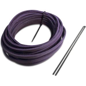 Rawlings | Glove RE-LACE Pack | Baseball/Softball | 4 pcs. Standard 3/16″ X 72″ Lace with Lacing Tool | Multiple Colors(Purple)