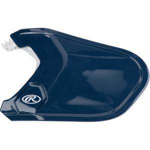 Rawlings | MACH Adjust Face Guard | Adjustable Extension Piece | Fits Mach Series Helmets | Gloss| LHB & RHB Options(Navy)