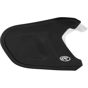 Rawlings | MACH Adjust Face Guard | Adjustable Extension Piece | Fits Mach Series Helmets | Matte| LHB & RHB Options(Matte Black)