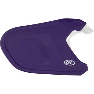 Rawlings | MACH Adjust Face Guard | Adjustable Extension Piece | Fits Mach Series Helmets | Matte| LHB & RHB Options(Matte Purple)