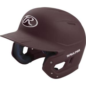 Rawlings | MACH Baseball Batting Helmet | Matte | JR & SR Sizes | Multiple Colors(Matte Maroon)