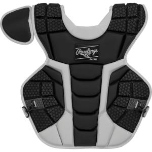 Rawlings | MACH Catcher’s Chest Protector | Baseball | Adult & Intermediate Sizes | Multiple Styles(Black/White)