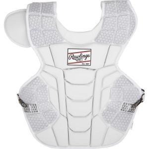 Rawlings | MACH Catcher’s Chest Protector | Baseball | Adult & Intermediate Sizes | Multiple Styles(White/White)