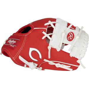 Rawlings | MLB Players Glove Series | T-Ball & Youth Baseball Gloves | 10″ | All MLB Teams(Cincinatti Reds)