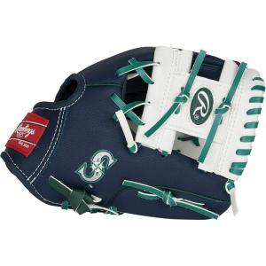Rawlings | MLB Players Glove Series | T-Ball & Youth Baseball Gloves | 10″ | All MLB Teams(Seattle Mariners)