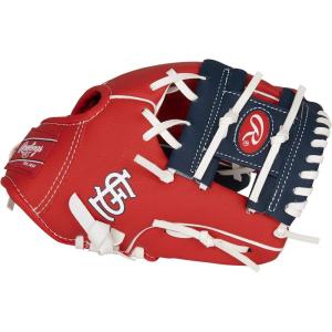 Rawlings | MLB Players Glove Series | T-Ball & Youth Baseball Gloves | 10″ | All MLB Teams(St. Louis Cardinals)