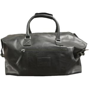 Rawlings | Men’s Leather Weekender Duffle Bag Collection(Black | Classic Collection)