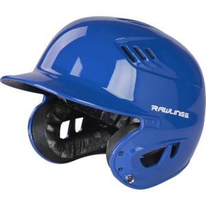 Rawlings | R16 Velo Baseball Batting Helmet | Gloss | JR & SR Sizes | Multiple Colors(Gloss Royal)