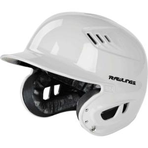 Rawlings | R16 Velo Baseball Batting Helmet | Gloss | JR & SR Sizes | Multiple Colors(Gloss White)