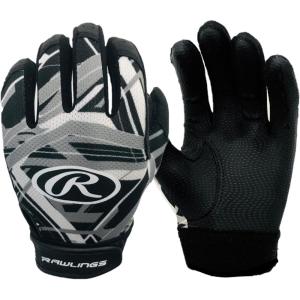 Rawlings | Remix | T-Ball/Coach Pitch Batting Gloves | Boys & Girls Size Youth XS | Multiple Colors(Black)