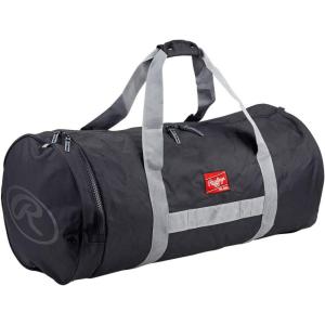 Rawlings | THROWBACK Duffle Equipment Bag | Baseball/Softball | Black