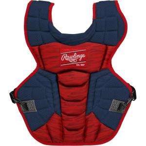 Rawlings | Velo 2.0 Catcher’s Chest Protector | Baseball | Adult & Intermediate Sizing | Multiple Colors(Navy/Scarlet)
