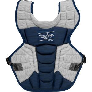 Rawlings | Velo 2.0 Catcher’s Chest Protector | Baseball | Adult & Intermediate Sizing | Multiple Colors(Navy/White)