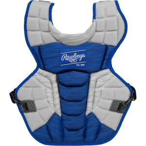 Rawlings | Velo 2.0 Catcher’s Chest Protector | Baseball | Adult & Intermediate Sizing | Multiple Colors(Royal/White)