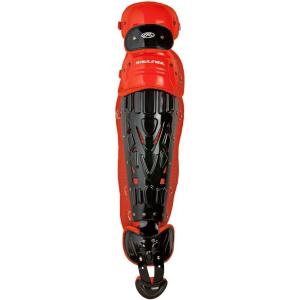 Rawlings | Velo Catcher’s Leg Guards | Baseball | Adult & Intermediate Sizing | Multiple Colors(Black/Orange)