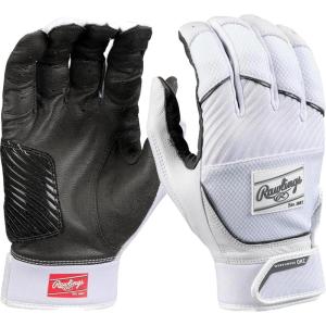 Rawlings | Workhorse OKC Fastpitch Softball Batting Gloves | Adult | Multiple Colors(White)