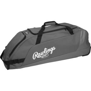 Rawlings | Workhorse Wheeled Equipment Bag | Baseball & Softball | Multiple Styles(Graphite)