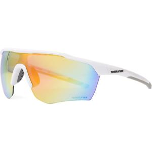 Rawlings Boys’ Pitch Perfect Youth Sunglasses Shield(White and Orange)