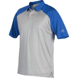 Rawlings Men’s Colorsync Polo(Grey/Royal)