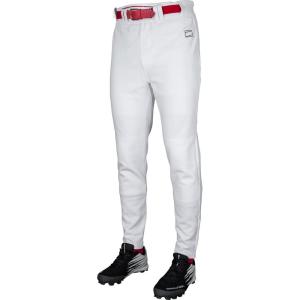 Rawlings Men’s Pro 150 Series Baseball Pants | Tapered Fit + Sewn in Compression Short | Adult Sizes | Solid Color Options(White)