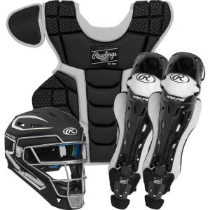 Rawlings Rawlings | MACH Series Cather’s Set | Baseball | NOCSAE Certified | Adult & Intermediate Sizing | Multiple Colors(Black)