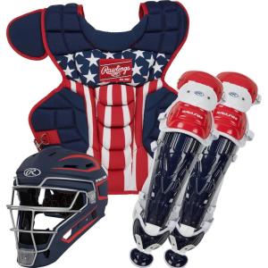 Rawlings Rawlings | Velo 2.0 Catcher’s Set | Baseball | Multiple Sizes | Multiple Colors(Stars & Stripes)