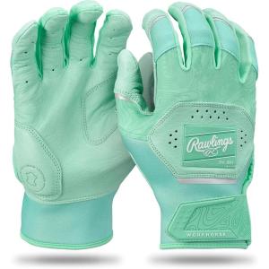 Rawlings Rawlings | Workhorse Baseball Batting Gloves | Adult Sizes | Multiple Colors(Mint/Mint)