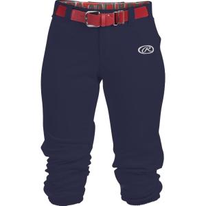 Rawlings Women’s Launch Series Fastpitch Softball Pants | Adult Sizes | Multiple Colors(Navy)