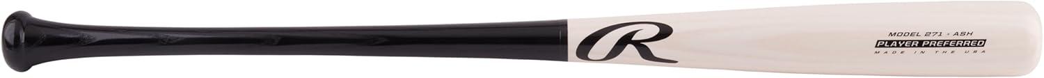 imageRawlings  Player Preferred Adult Wood Bat  Ash  Multiple Sizes ampamp ColorsWhite  Black  271
