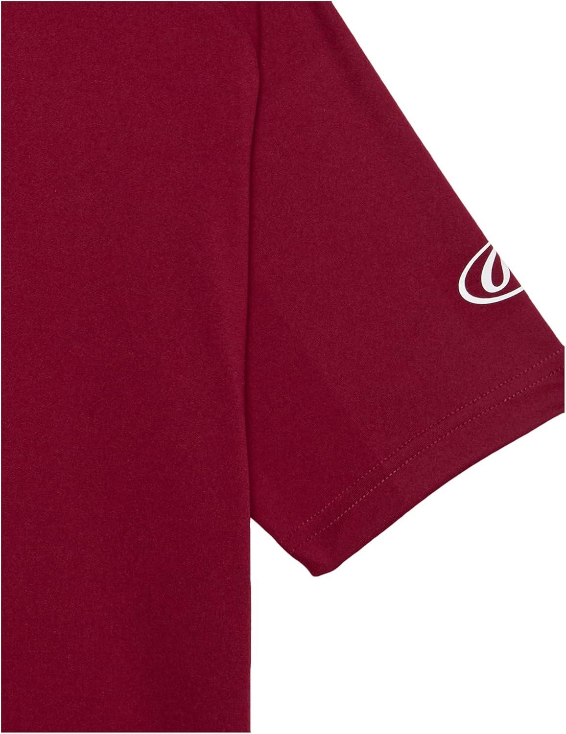 imageRawlings Boys Athletic Tech Short Sleeve Shirt  Youth Sizes  Multiple ColorsCardinal Red