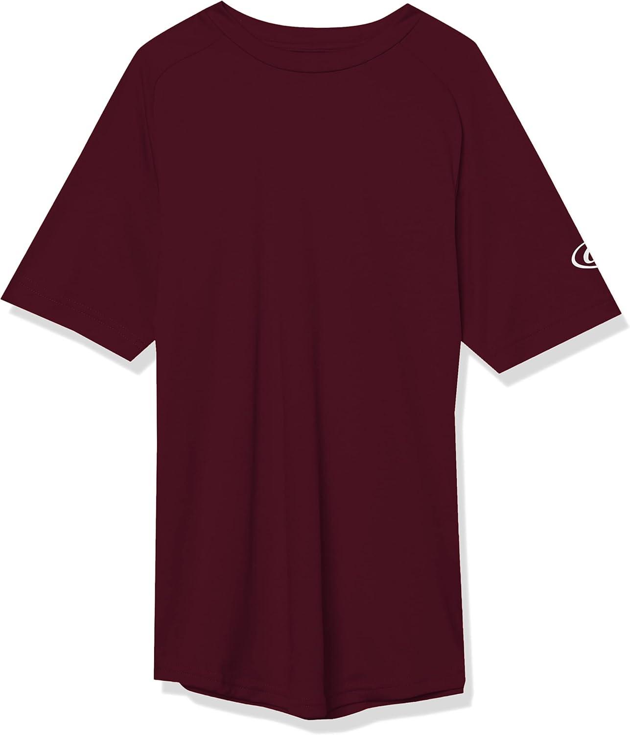 imageRawlings Boys Athletic Tech Short Sleeve Shirt  Youth Sizes  Multiple ColorsMaroon