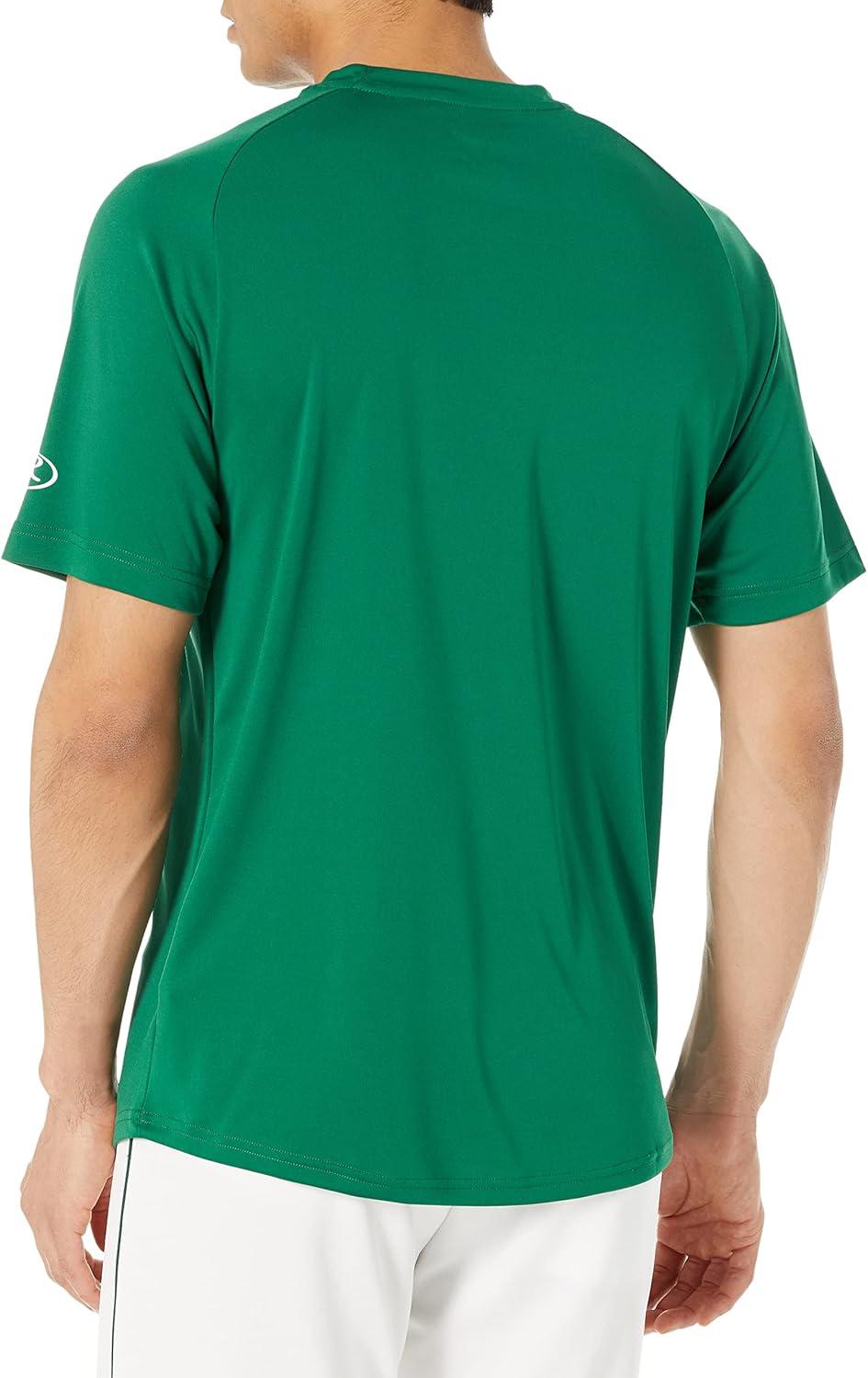 imageRawlings Mens Mens  Athletic Tech Short Sleeve Shirt  Adult Sizes  Multiple ColorsDark Green