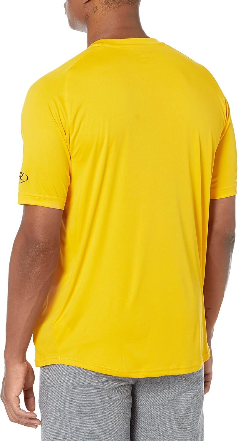 imageRawlings Mens Mens  Athletic Tech Short Sleeve Shirt  Adult Sizes  Multiple ColorsLight Gold